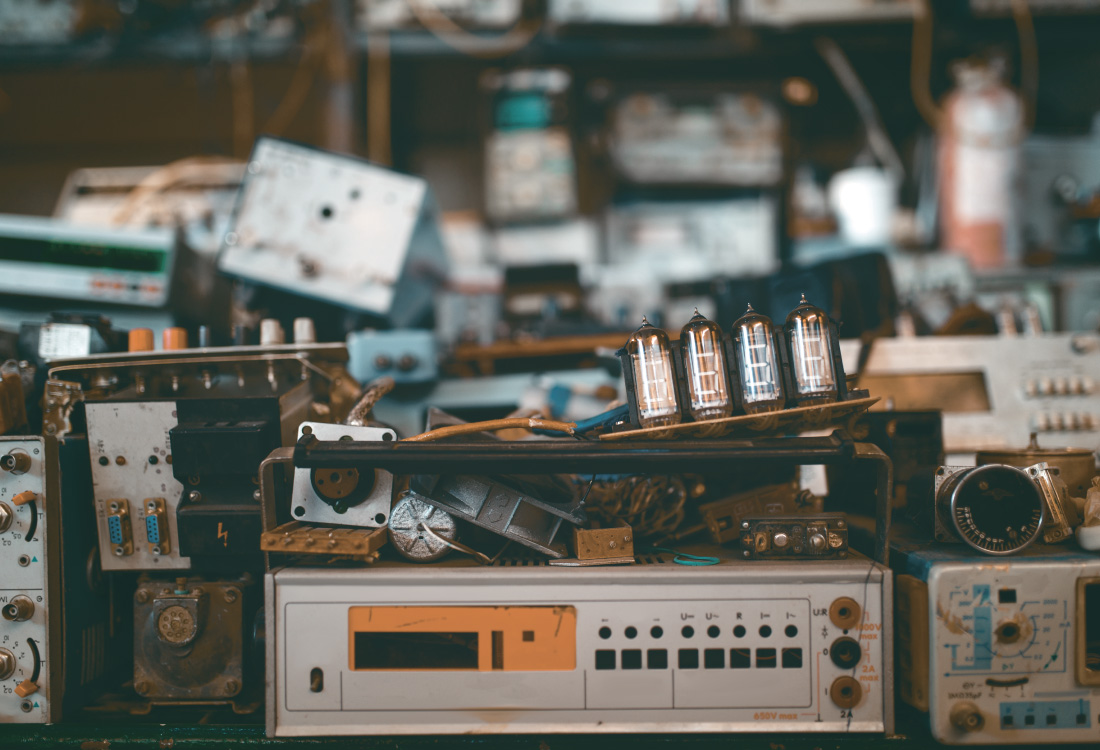 reciclaje de residuos electrónicos RAEE economía circular